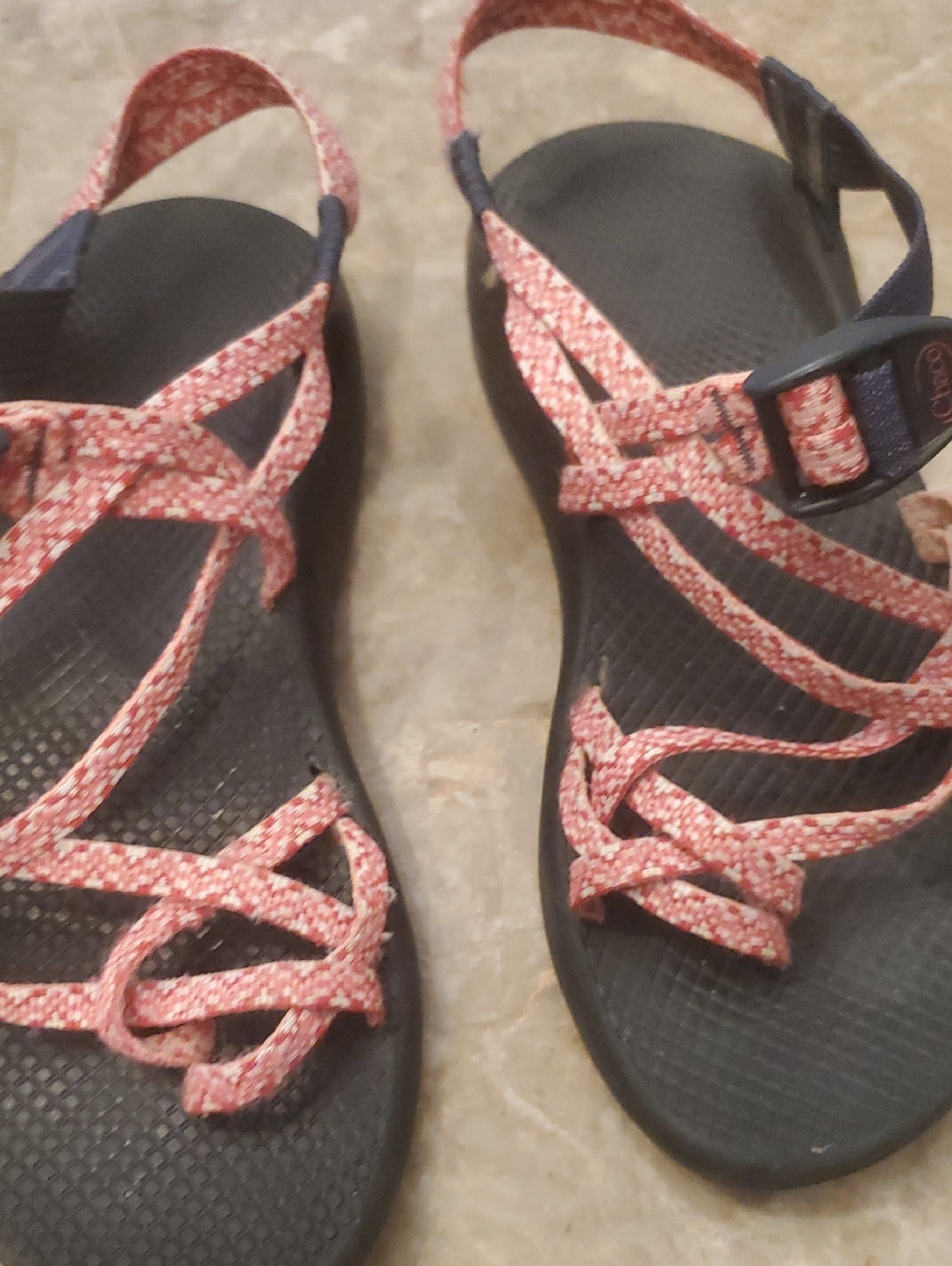 Chacos Women’s Strappy Outdoor Sandals - Pink Pattern Size 10